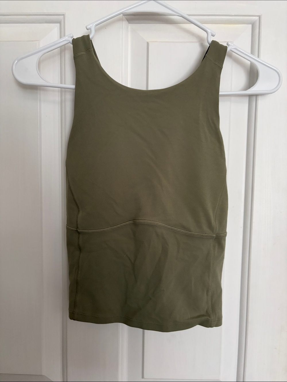 lululemon athletica Olive Green Athletic Tank